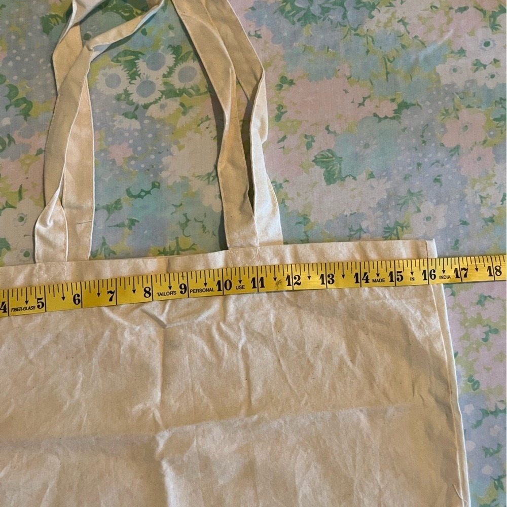 Spell & The Gypsy | Cotton Tote Bag One Size Cream‎ Ivory - Picture 6 of 6